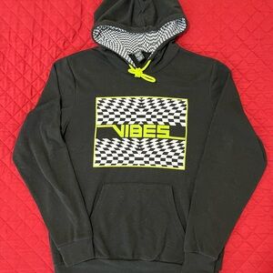 Rue21 Black and Yellow Vibes Hoodie